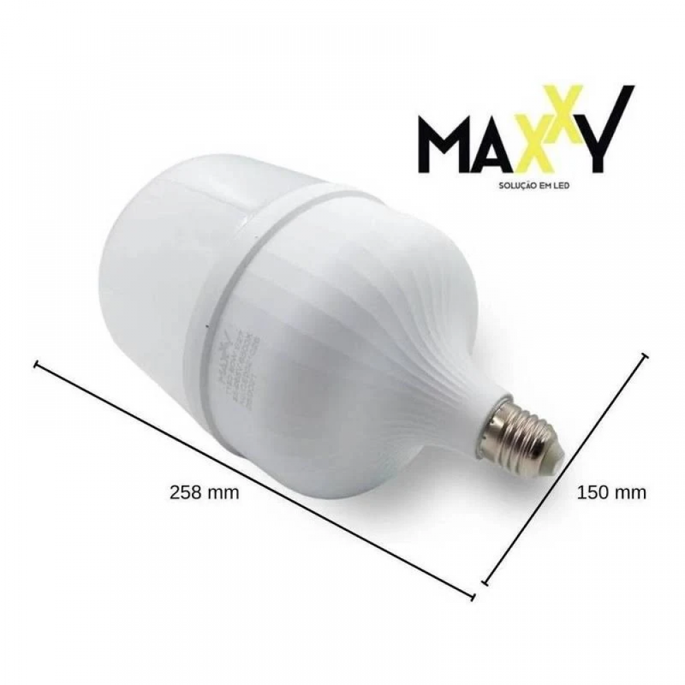 Lampada Led Alta Potencia Maxxy E W K Luz Branca