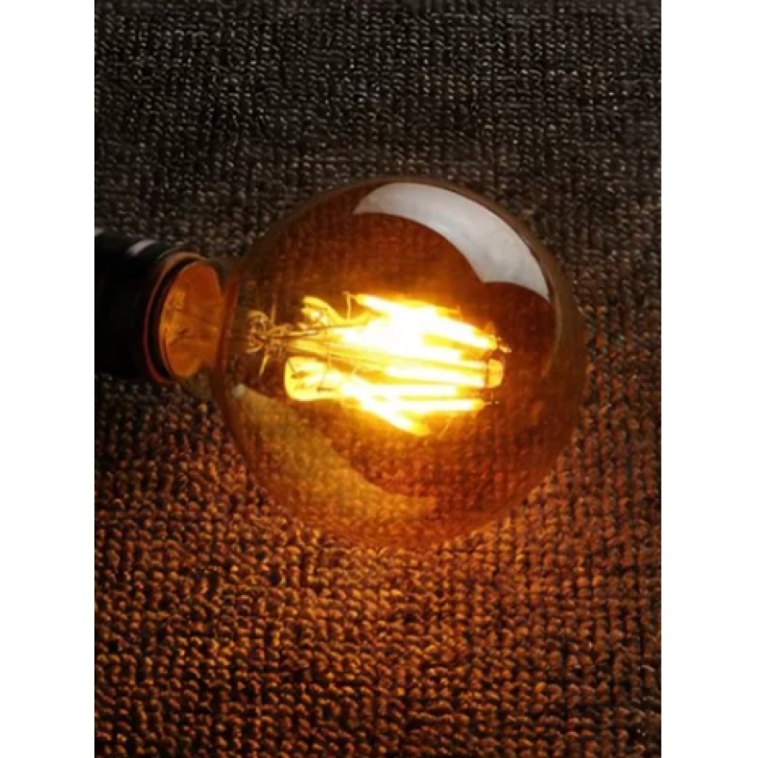 Lampada Led Filamento Retro Bulbo G W Bivolt K Ambar