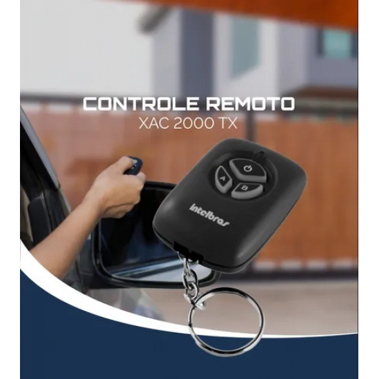 Controle remoto intelbras xac 2000 tx 433mhz