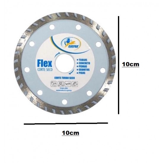 Disco corte guepar turbo seco flex