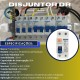 Disjuntor DR Tramontina 2X63A 30MA 6KA