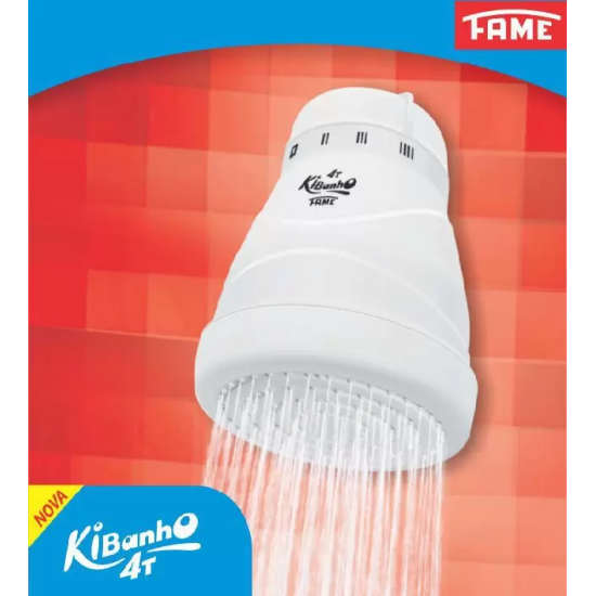 Ducha Kibanho Fame 4 Temperaturas 5400w 127v