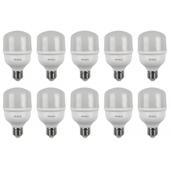 Kit 10 Lampadas LED Alta Potencia Bulbo T 30W Bivolt 4000K