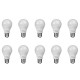 Kit 10  Lampadas LED E27 9,5W Bivolt 6500K Dimerizavel