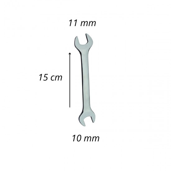 Kit 6 Chaves Boca 10mm x 11mm