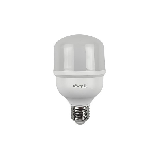 Lampada LED Bulbo T Galaxy E27 30W Bivolt Branco Neutro