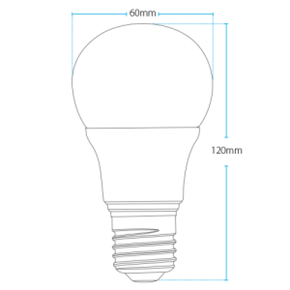 Lampada Led Pera Avant E27 12W Bivolt 6500K Luz Branca