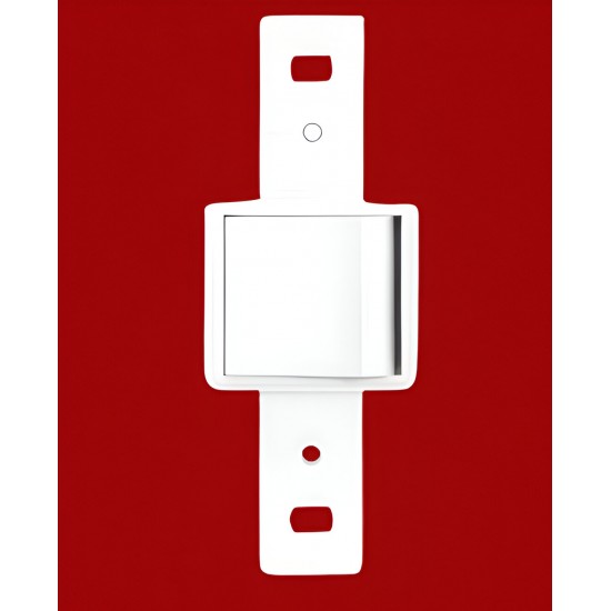 Modulo de interruptor bipolar paralelo 10a fame blanc