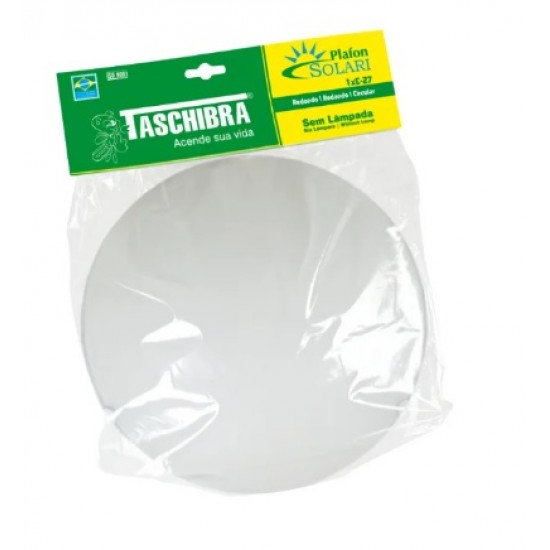 Plafon Solari Taschibra E Redondo Branco