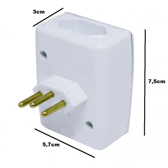 Prote Raio Lavadora e Secadora PW 20A 127V