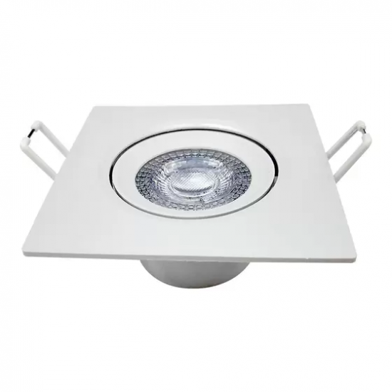 Spot led quadrado avant 12w 4000k bivolt