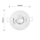 Spot led quadrado avant 12w 4000k bivolt