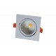 Spot LED Quadrado Embutir RGLED 5W Bivolt 3000K Luz Amarela