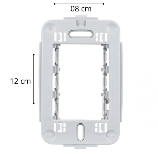 Suporte 4x2 caixa horizontal pial plus