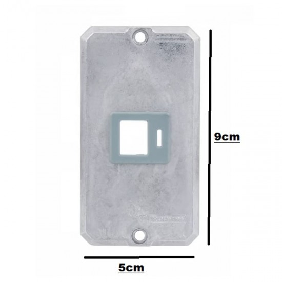 TAMPA 1 POSTO RJ45 1/2 E 3/4 TRAMONTINA